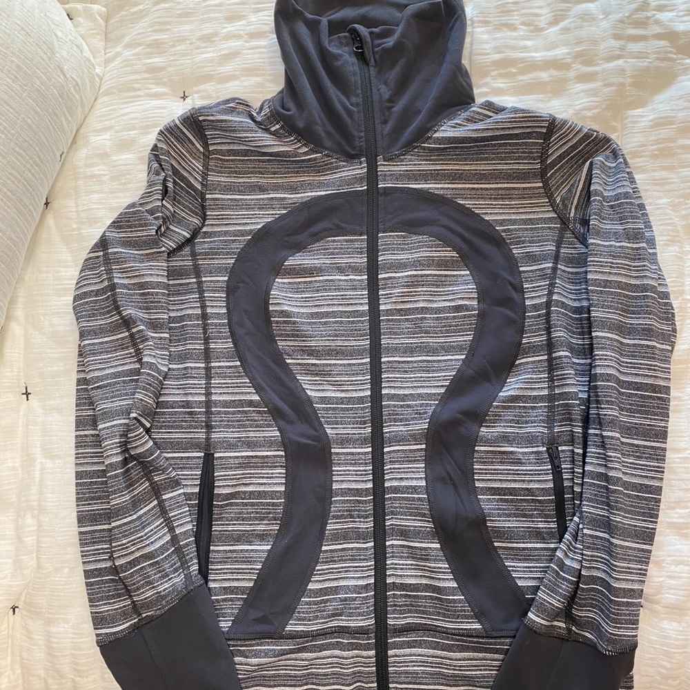 Lululemon Stride Jacket Strips galore